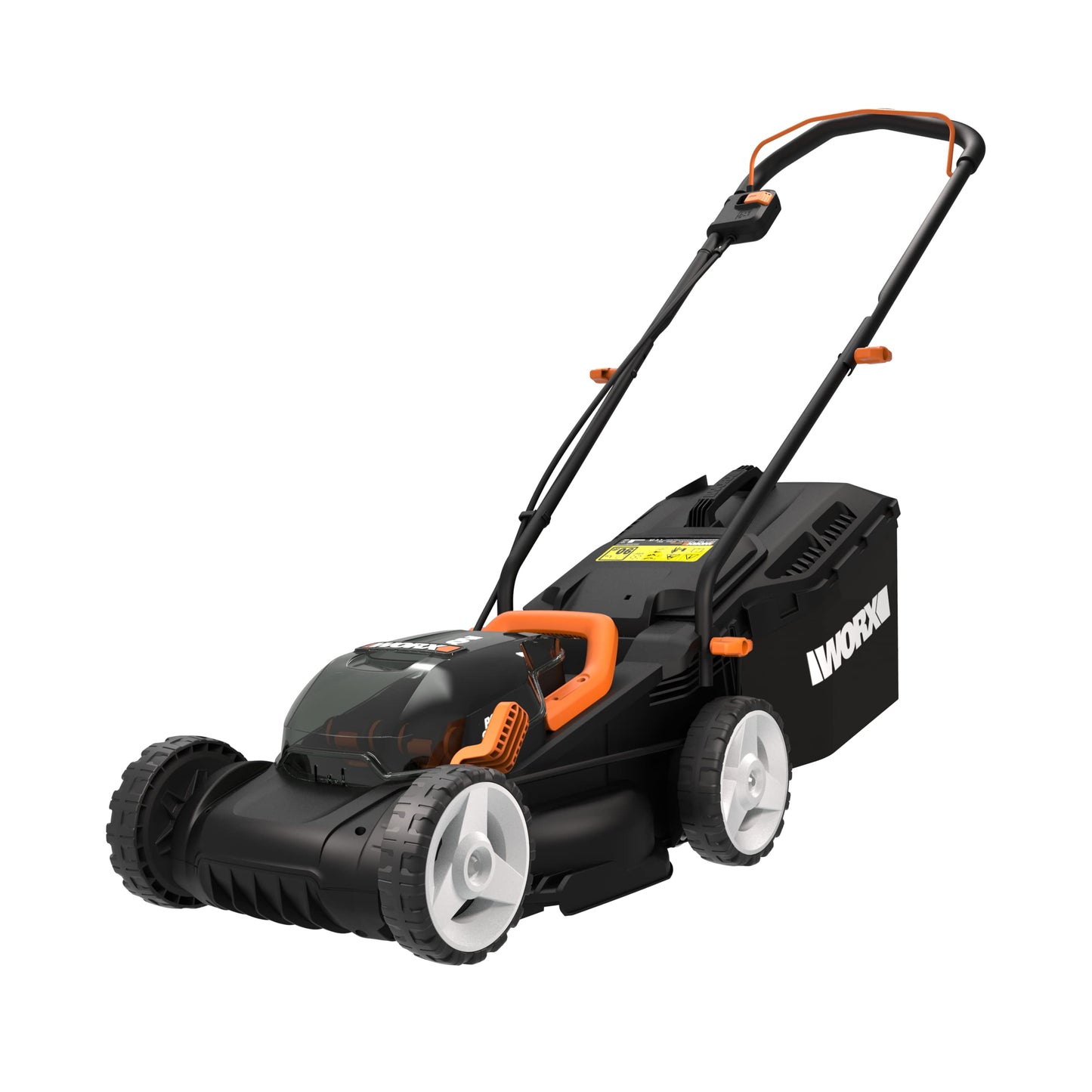 40V Cordless Lawn Mower and Grass Trimmer Set with Batteries, 34cm Cutting Width