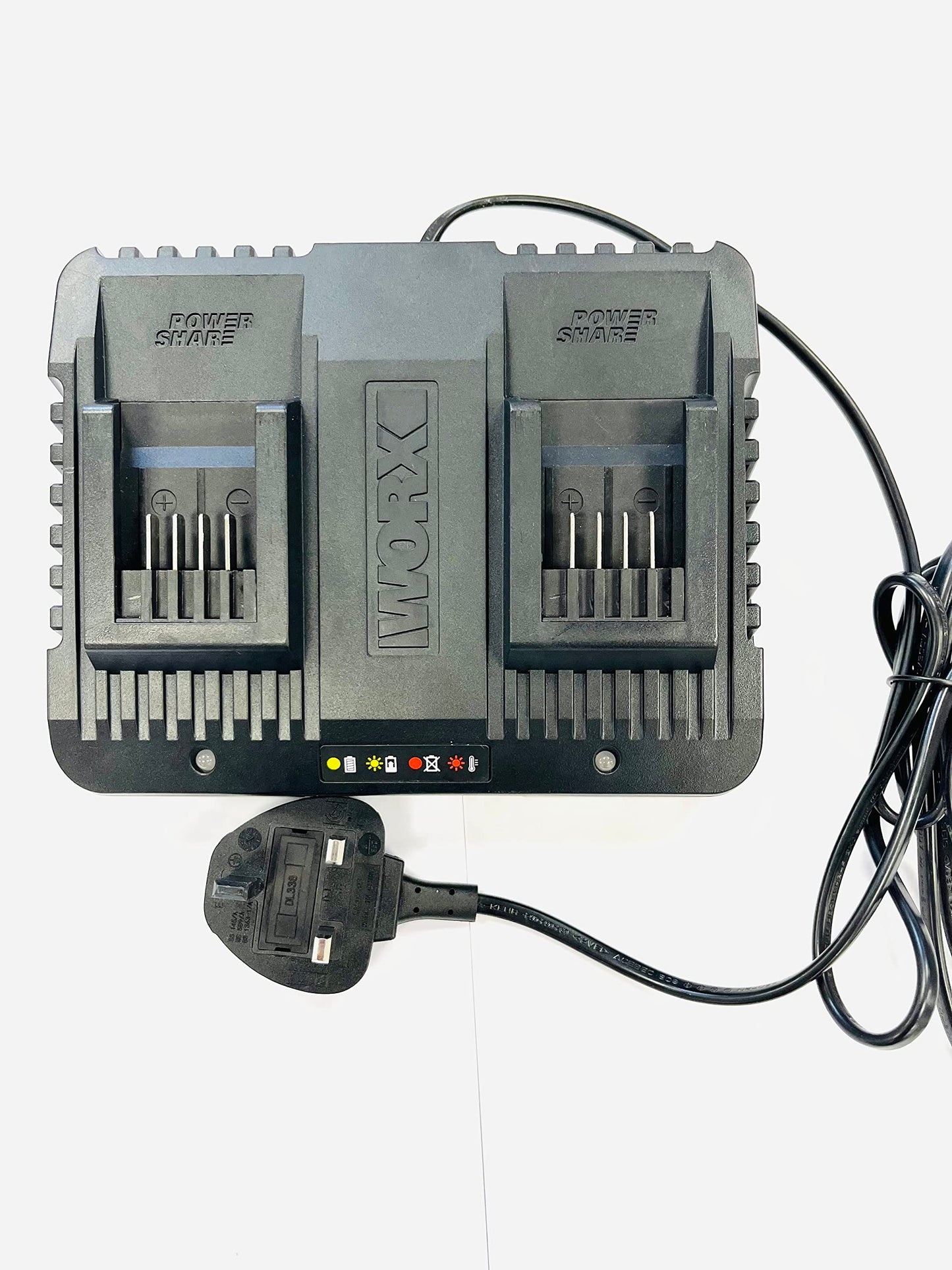 40V Cordless Lawn Mower and Grass Trimmer Set with Batteries, 34cm Cutting Width