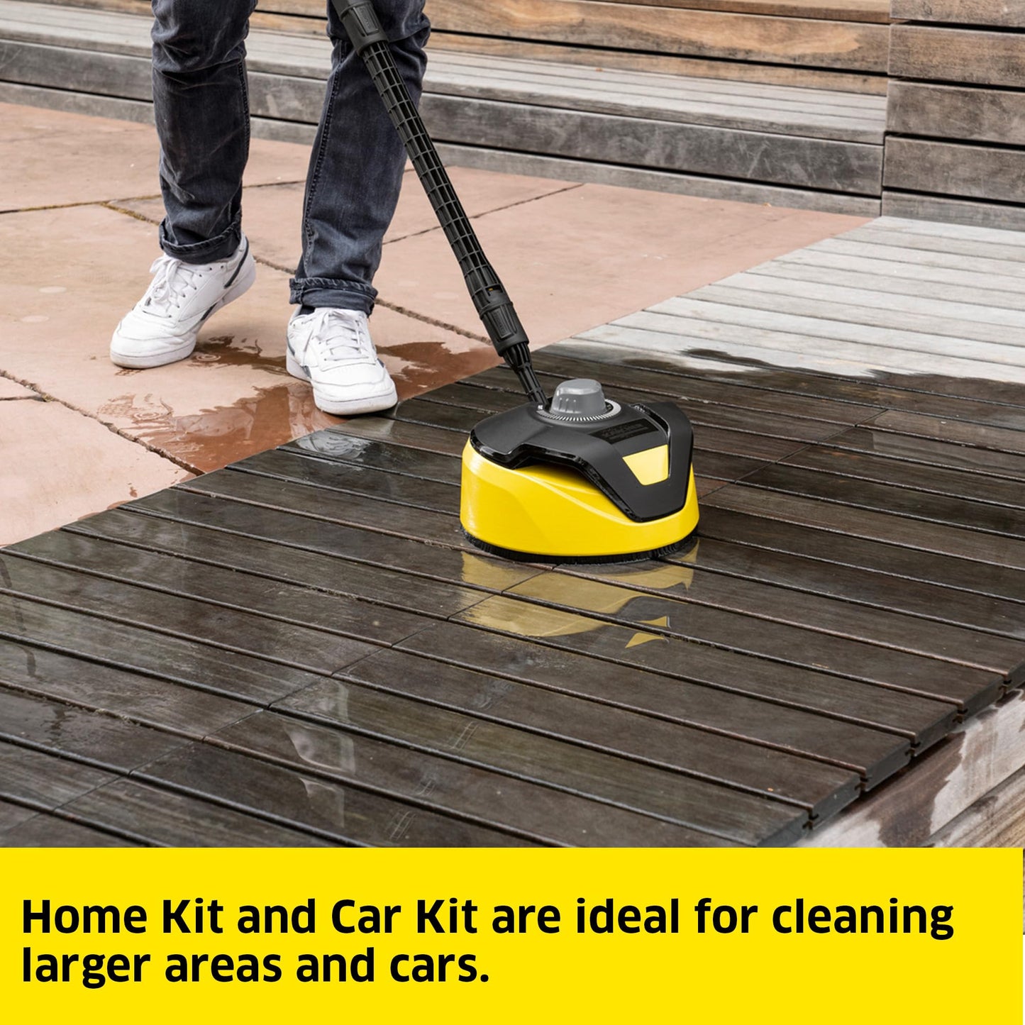 145 Bar High Pressure Washer with 10m Hose, Car & Home Cleaning Kit, 500L/H Flow Rate